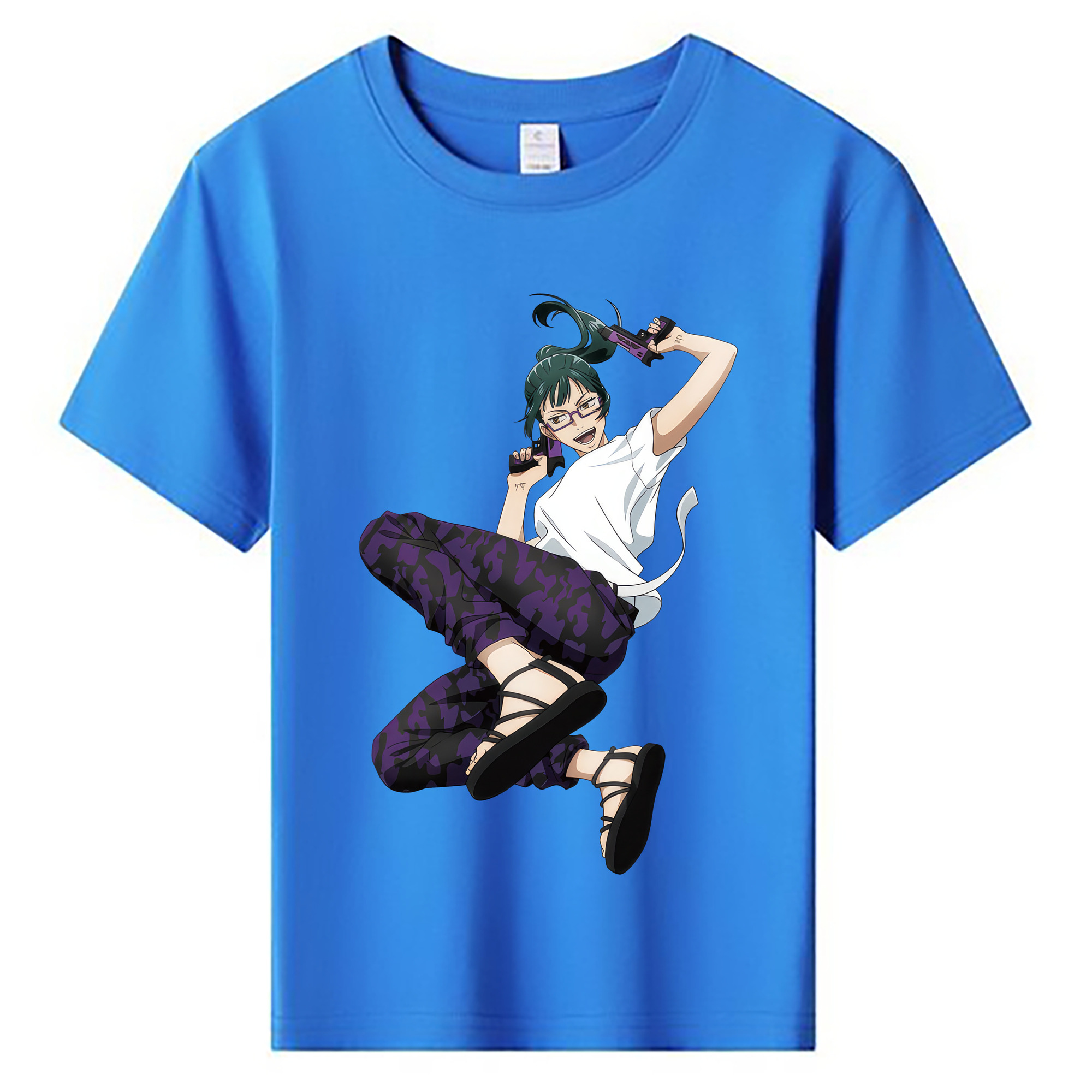 （画像用） 呪術廻戦 Jujutsu Kaisen 綿100％キッズTシャツ（フロントプリント）